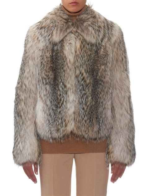 gucci fur parka|Gucci jacket without hoodie.